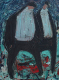 Load image into Gallery viewer, Vintage Art Room Original Oil Painting From Sweden