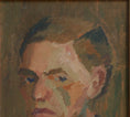 Load image into Gallery viewer, Vintage Art Room Artist Self Portrait from Sweden
