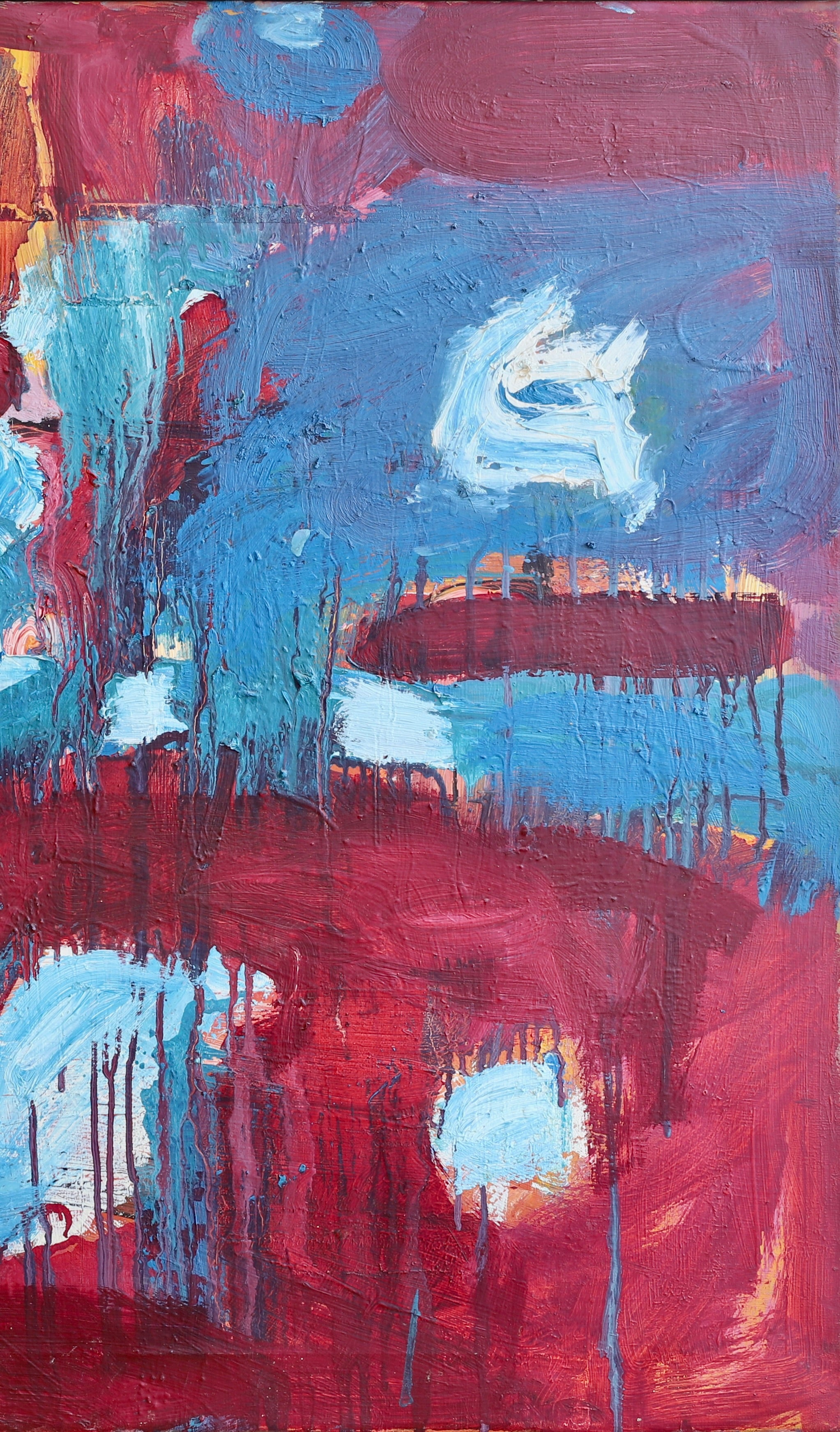 Mid Century Abstract By Bengt Delefors Sweden