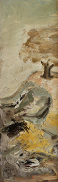 Load image into Gallery viewer, Mid Century Original Abstract Coastal Oil Painting From Sweden