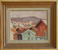 Load image into Gallery viewer, Vintage Art Room Coastal Painting from Sweden