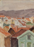 Load image into Gallery viewer, Vintage Art Room Coastal Painting from Sweden