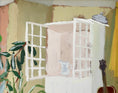 Load image into Gallery viewer, Vintage Art Mid Century Interior Scene From Sweden 1979