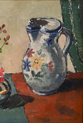 Load image into Gallery viewer, Original Still Life Mid Century Oil Painting Sweden by H Persson