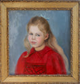 Load image into Gallery viewer, Vintage Art Room Mid Century Portrait from Sweden