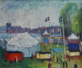 Load image into Gallery viewer, Vintage Art Original Circus Oil Painting From Sweden