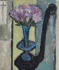 Load image into Gallery viewer, Vintage Art Room Original interior Oil Painting Sweden 1951