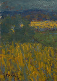 Load image into Gallery viewer, Vintage Mid Century Landscape Oil Painting by S Grandin Sweden