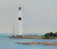 Load image into Gallery viewer, Vintage Art Room Coastal Painting from Sweden