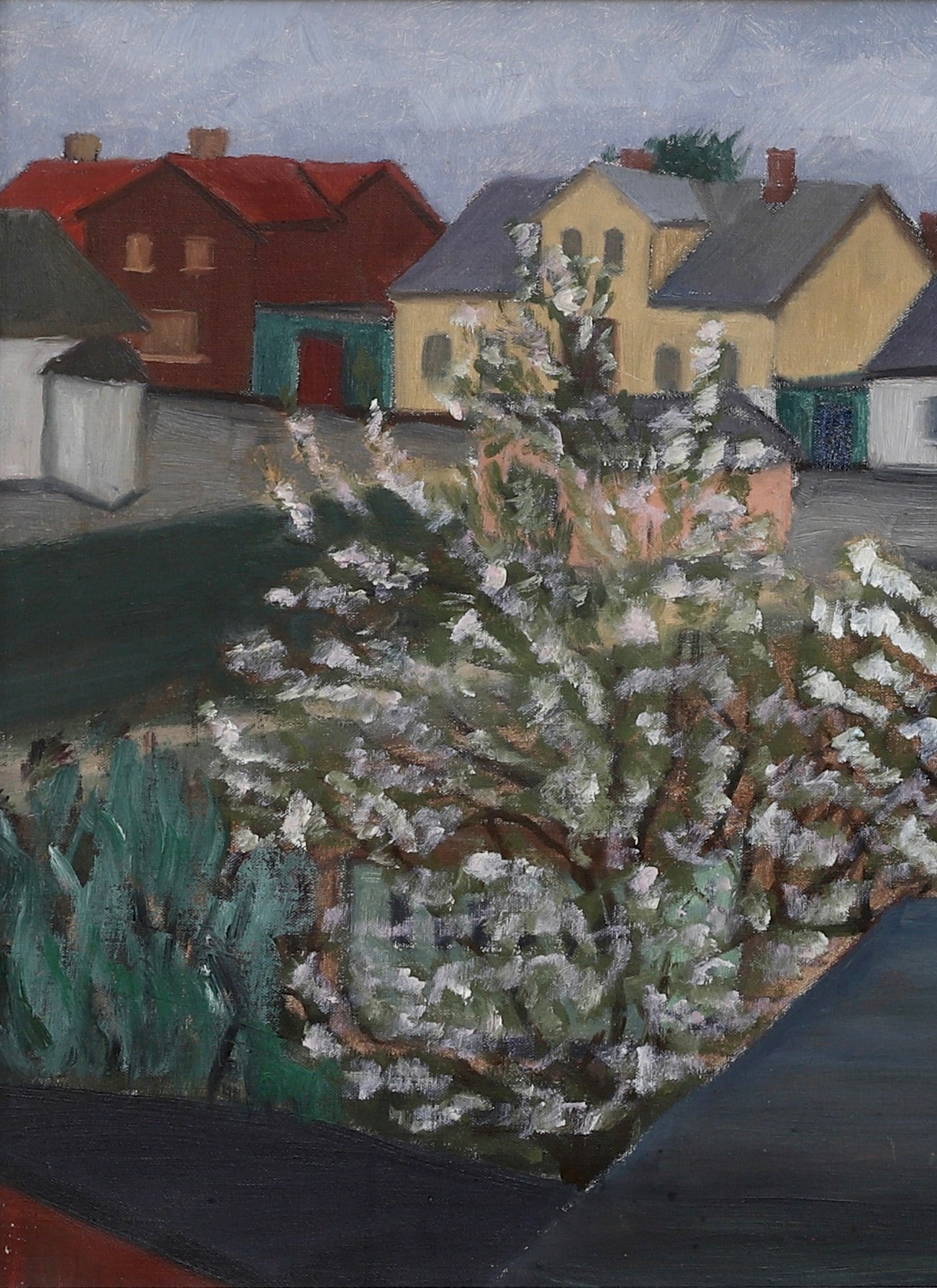 Striking Vintage Landscape Oil Painting From Sweden