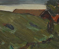 Load image into Gallery viewer, Mid Century Original Vintage Landscape Oil Painting from Sweden