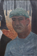 Load image into Gallery viewer, Vintage Mid Century Landscape Oil Painting by G Malm Sweden