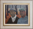 Load image into Gallery viewer, Vintage Mid Century Landscape Oil Painting by G Malm Sweden