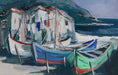 Load image into Gallery viewer, Mid Century Vintage Art Original Oil Painting From Sweden By T Rhodin