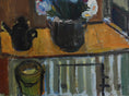 Load image into Gallery viewer, Vintage Art Room Original interior Oil Painting Sweden 1950