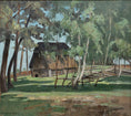 Load image into Gallery viewer, Original Vintage Farmhouse Oil Painting Sweden
