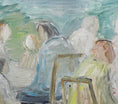 Load image into Gallery viewer, Mid Century Original Vintage Oil Painting from Sweden