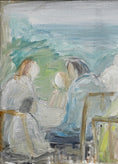 Load image into Gallery viewer, Mid Century Original Vintage Oil Painting from Sweden