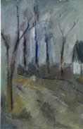 Load image into Gallery viewer, Original Vintage Farmhouse Oil Painting Sweden