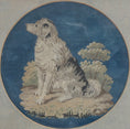 Load image into Gallery viewer, Mid Century Vintage Original Needlepoint of Dog from Sweden