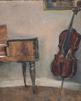 Load image into Gallery viewer, Vintage Art Room Original interior Oil Painting Sweden