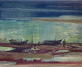 Load image into Gallery viewer, Mid Century Vintage Art Original Oil Painting From Sweden By C Viberg