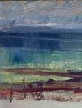 Load image into Gallery viewer, Mid Century Vintage Art Original Oil Painting From Sweden By C Viberg