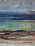 Load image into Gallery viewer, Mid Century Vintage Art Original Oil Painting From Sweden By C Viberg