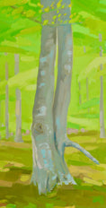 Load image into Gallery viewer, Mid Century Original Landscape Oil Painting from Sweden By E Persson