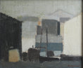 Load image into Gallery viewer, Original Coastal Oil Painting Vintage Mid Century Sweden