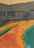 Load image into Gallery viewer, Vintage Art Original Farmhouse Oil Painting From Sweden