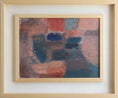 Load image into Gallery viewer, Mid Century Vintage Abstract Painting From Sweden