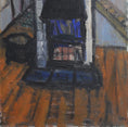 Load image into Gallery viewer, Vintage Art Room Original interior Oil Painting Sweden 1953