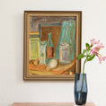 Load image into Gallery viewer, Vintage Original Mid Century Still Life Painting from Sweden