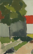 Load image into Gallery viewer, Vintage Mid Century Original Farmhouse Oil Painting from Sweden
