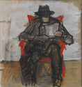 Load image into Gallery viewer, Vintage Art Room Mid Century Character Portrait from Sweden