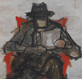Load image into Gallery viewer, Vintage Art Room Mid Century Character Portrait from Sweden