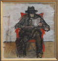 Load image into Gallery viewer, Vintage Art Room Mid Century Character Portrait from Sweden