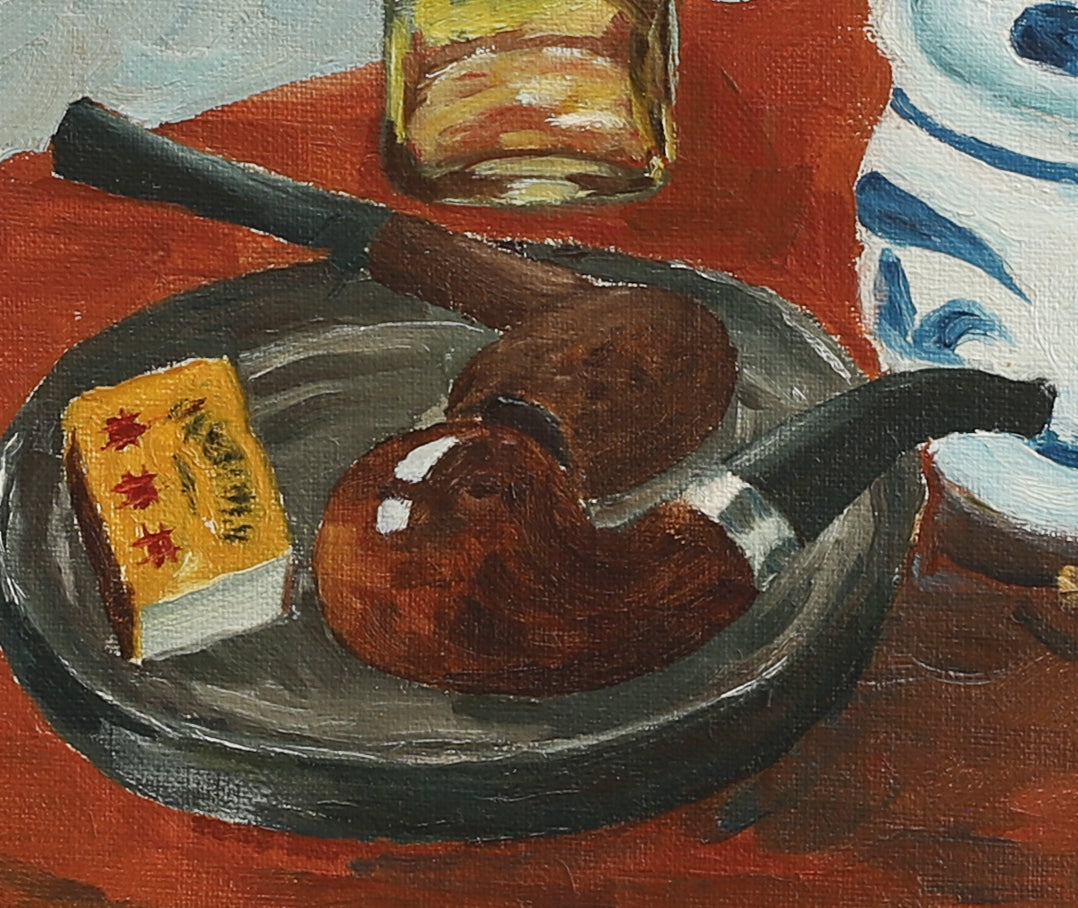 Vintage Mid Century Original Still Life Oil Painting