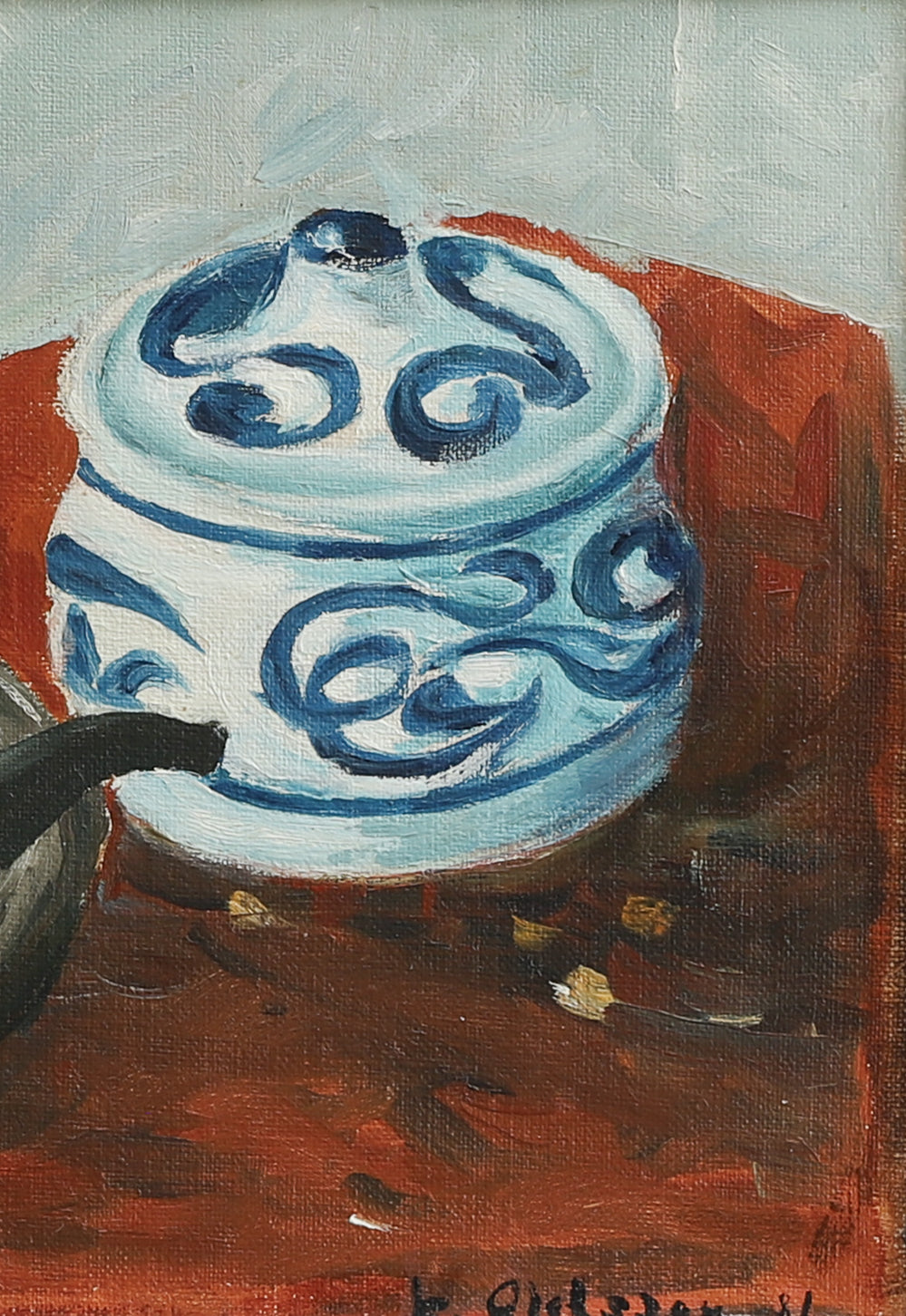 Vintage Mid Century Original Still Life Oil Painting