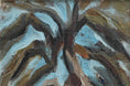 Load image into Gallery viewer, Vintage Art Semi Abstract Landscape Oil Painting from Sweden