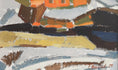 Load image into Gallery viewer, Vintage Mid Century Original Winterscape from Sweden