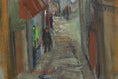 Load image into Gallery viewer, Vintage Art Room European Original street Scene Oil Painting