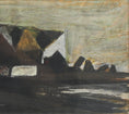 Load image into Gallery viewer, Original Vintage Art Room Farmhouse Painting from Sweden 1955