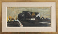 Load image into Gallery viewer, Original Vintage Art Room Farmhouse Painting from Sweden 1955