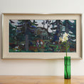 Load image into Gallery viewer, Vintage Mid Century Original Landscape Painting from Sweden