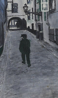 Load image into Gallery viewer, Vintage Art Original Cityscape Oil Painting from Sweden 1935
