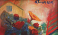 Load image into Gallery viewer, Vintage Mid Century Floral Still Life from Sweden