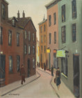 Load image into Gallery viewer, Mid Century Vintage Art Original Oil Painting from Sweden