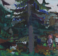 Load image into Gallery viewer, Vintage Mid Century Original Landscape Painting from Sweden